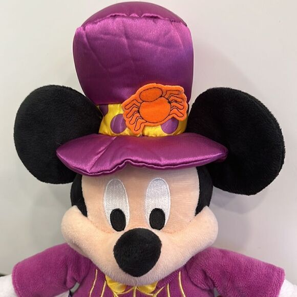 Disney Halloween Mickey Mouse Trick Or Treat Spider Costume 15" Plush - Picture 2 of 7